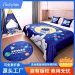 Sleep Decorative Bed Sheet for Family Bedrooms
